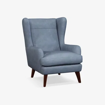 John Lewis John Lewis & Partners Bergen Leather Armchair, Dark Leg