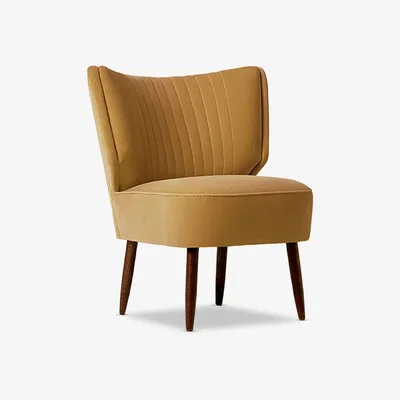 John Lewis Swoon Duke Chair, Dark Leg