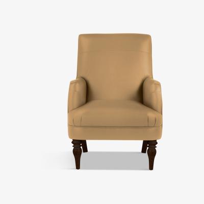 John Lewis John Lewis & Partners Sterling Leather Armchair, Dark Leg