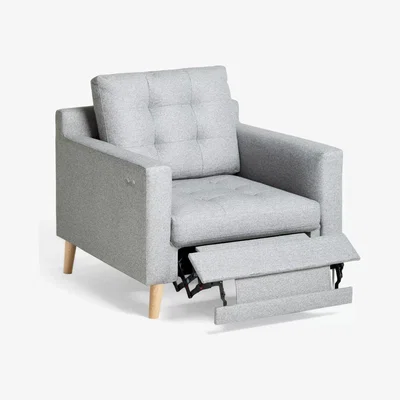 John Lewis John Lewis & Partners Draper Motion Armchair with Footrest Mechanism