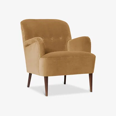 John Lewis Swoon London Armchair, Dark Leg