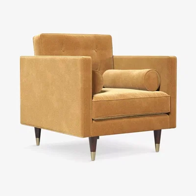 John Lewis Swoon Porto Armchair, Dark Leg