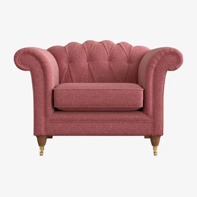 John Lewis Laura Ashley Gloucester Armchair, Teak Leg