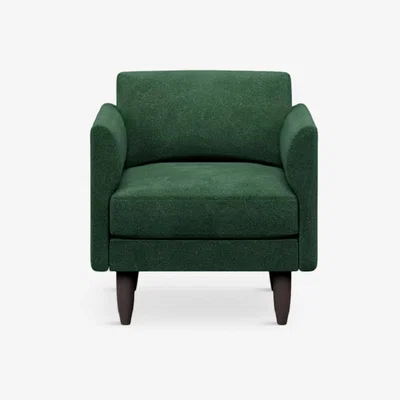 John Lewis Hutch Rise Curve Arm Armchair, Dark Leg