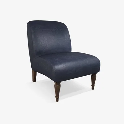 John Lewis John Lewis & Partners Lounge Leather Chair, Dark Leg