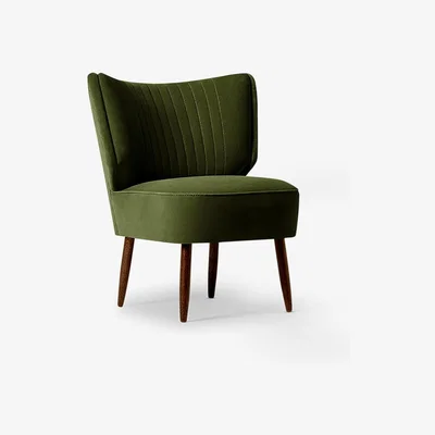 John Lewis Swoon Duke Chair, Dark Leg