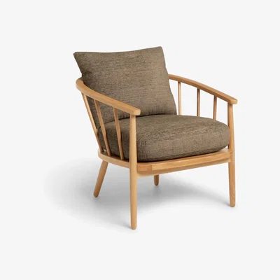 John Lewis John Lewis & Partners Frome Armchair, Light Leg, Wilton Chocolate
