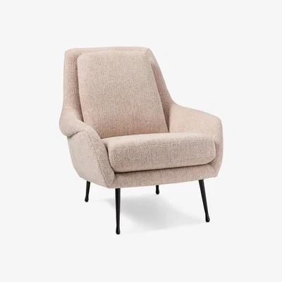 John Lewis west elm Lottie Chair, Super Chunk Pink