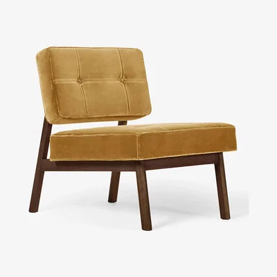 John Lewis Swoon Aron Chair, Dark Leg