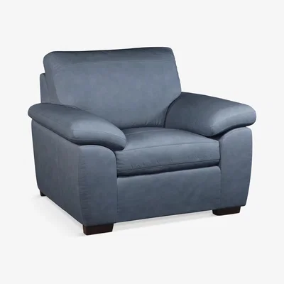 John Lewis John Lewis & Partners Camden Leather Armchair, Dark Leg
