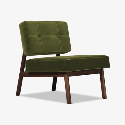 John Lewis Swoon Aron Chair, Dark Leg