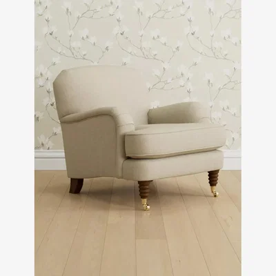 John Lewis Laura Ashley Lynden Armchair, Teak Leg
