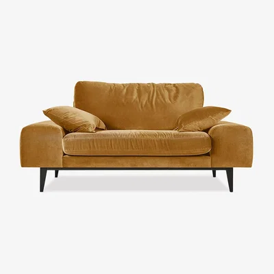 John Lewis Swoon Tulum Armchair, Dark Leg