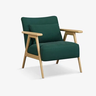 John Lewis John Lewis & Partners Hendricks Accent Armchair, Light Wood Frame