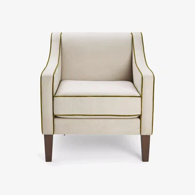 John Lewis John Lewis Marlow Armchair, Dark Leg, Soft Weave Clay
