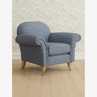John Lewis Laura Ashley Mortimer Armchair, Oak Leg