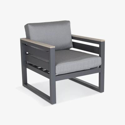John Lewis KETTLER Elba Grande Garden Lounge Chair, Grey