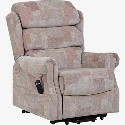 Knees Lincoln Standard Riser Recliners - Autumn Mosiac