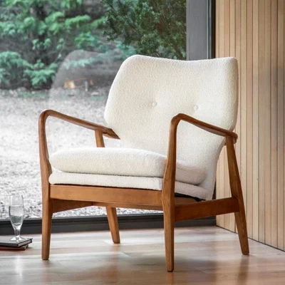 Knees Jensen Armchair - Cream