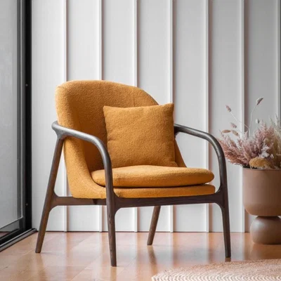 Knees Barton Armchair - Ochre