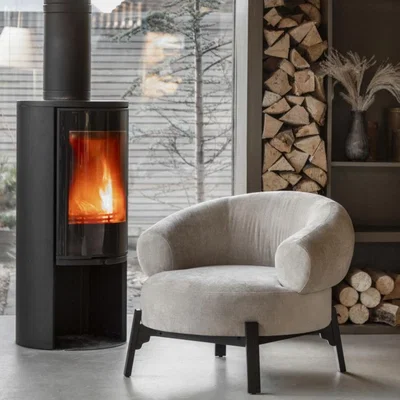 Knees Heathcliff Armchair - Cream