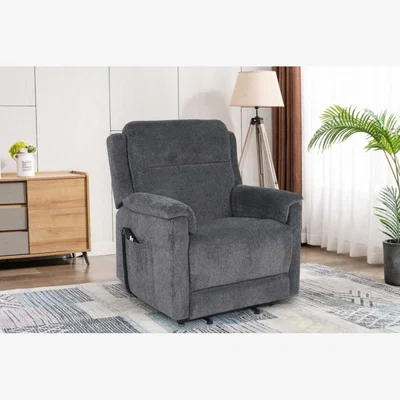 Knees Ilminster Riser Recliners - Nickel