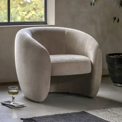 Knees Curvo Armchair - Cream