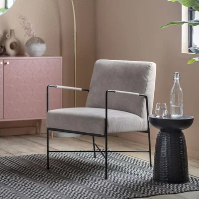 Knees Smalton Armchair - Grey