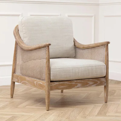La Redoute Remi Curve Rattan Armchair