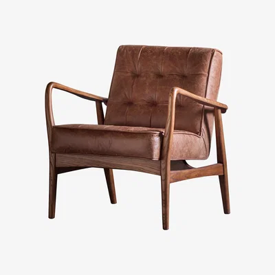 La Redoute Bloomfield Armchair with Solid Oak Frame