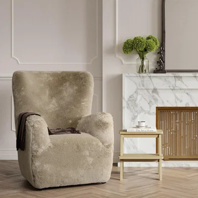 La Redoute Thor Faux Fur Armchair