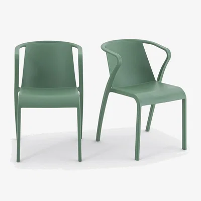 La Redoute Set of 2 Predsida Polypropylene Armchairs