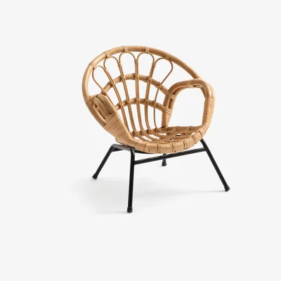 La Redoute MALU Vintage-Style Child's Rattan Armchair