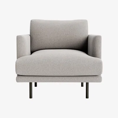 Loaf Jeffers Armchair in Watering Can Clever Linen
