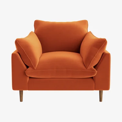 Loaf Slow Riser Armchair (Bobbing Buoy Clever Velvet)