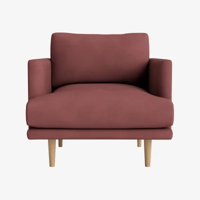 Loaf Jeffers Armchair (Berry Jelly Clever Cotton)