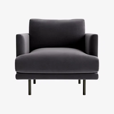 Loaf Jeffers Armchair in Wire Wool Clever Velvet