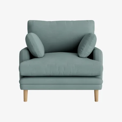 Loaf Squisharoo Armchair (Smoothed Seaglass Clever Cotton)