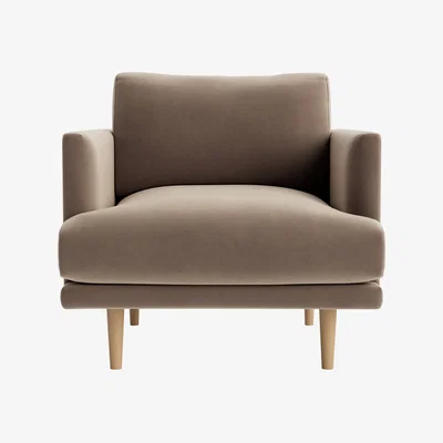 Loaf Jeffers Armchair (Tea Bag Clever Velvet)