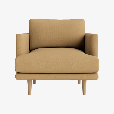 Loaf Jeffers Armchair (Hit The Hay Clever Slubby Cotton)
