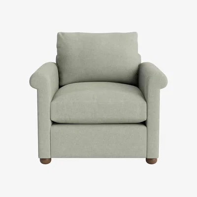 Loaf Queenie Armchair in Cactus Pear Clever Linen