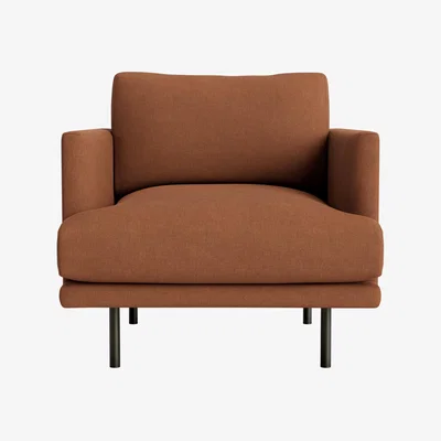 Loaf Jeffers Armchair in Cinnamon Bun Clever Linen