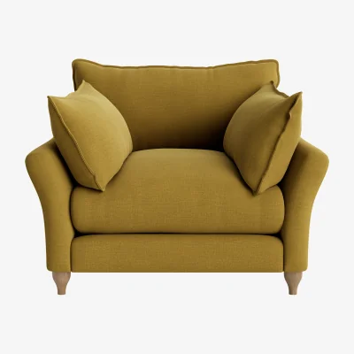 Loaf Brioche Armchair (Cardamom Cake Clever Linen)