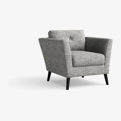 Marks & Spencer M&S Dakota Armchair - CHR - Light Grey, Ash Grey,Dark Grey,Light Grey,Midnight Navy