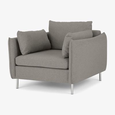 Made.com Vento Armchair, Manhattan Grey