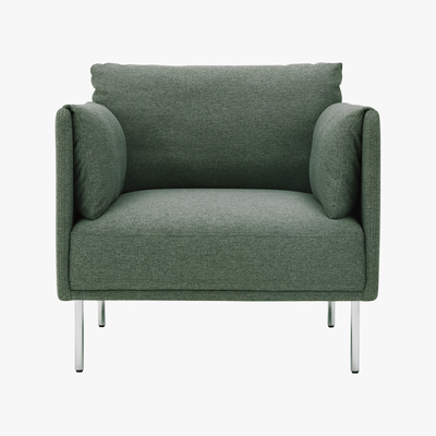 Made.com Mitski Accent Armchair, Darby Green