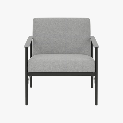 Made.com Alford Accent Armchair. Mountain Grey