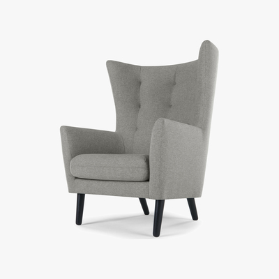 Made.com Dolton Armchair, Mountain Grey