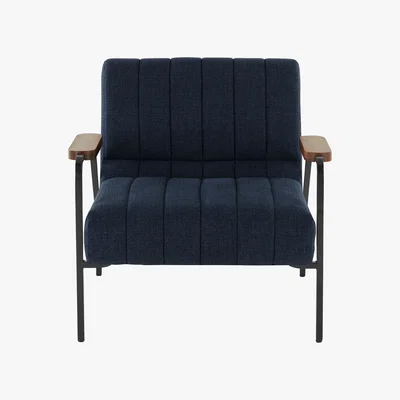 Made.com Rekord Accent Armchair, Blue