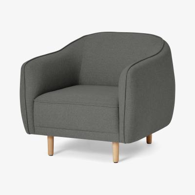 Made.com Haring Armchair, Cadet Dark Grey